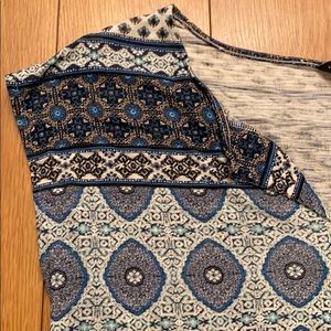 Lucky Brand Cap Sleeve Top